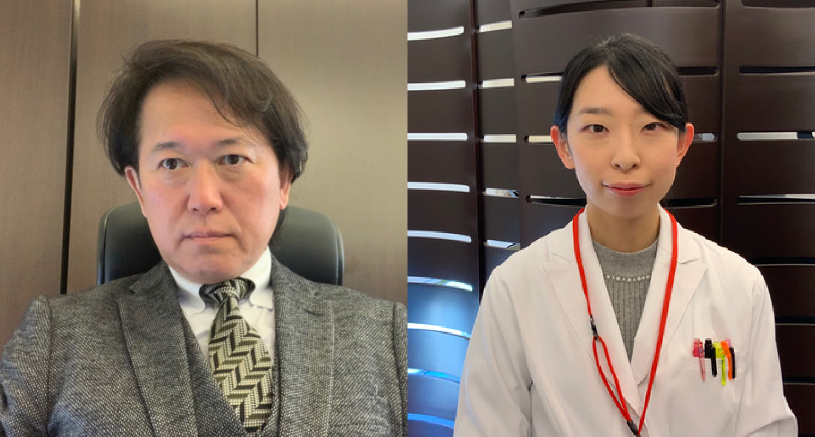 株式会社ハーモニー代表取締役 /薬剤師 髙野澤昇先生 ハーモニー薬局西3丁目店薬剤師 芳村梨奈先生