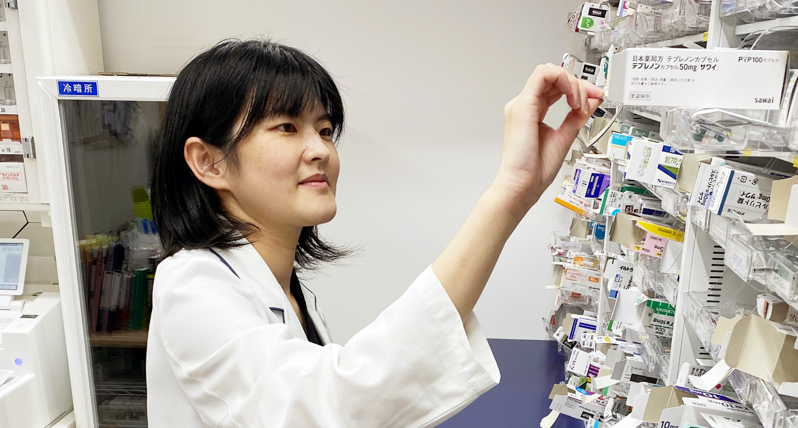 近くのドラッグストアが調剤開始。患者さん離れをkakariで防ぎたい。