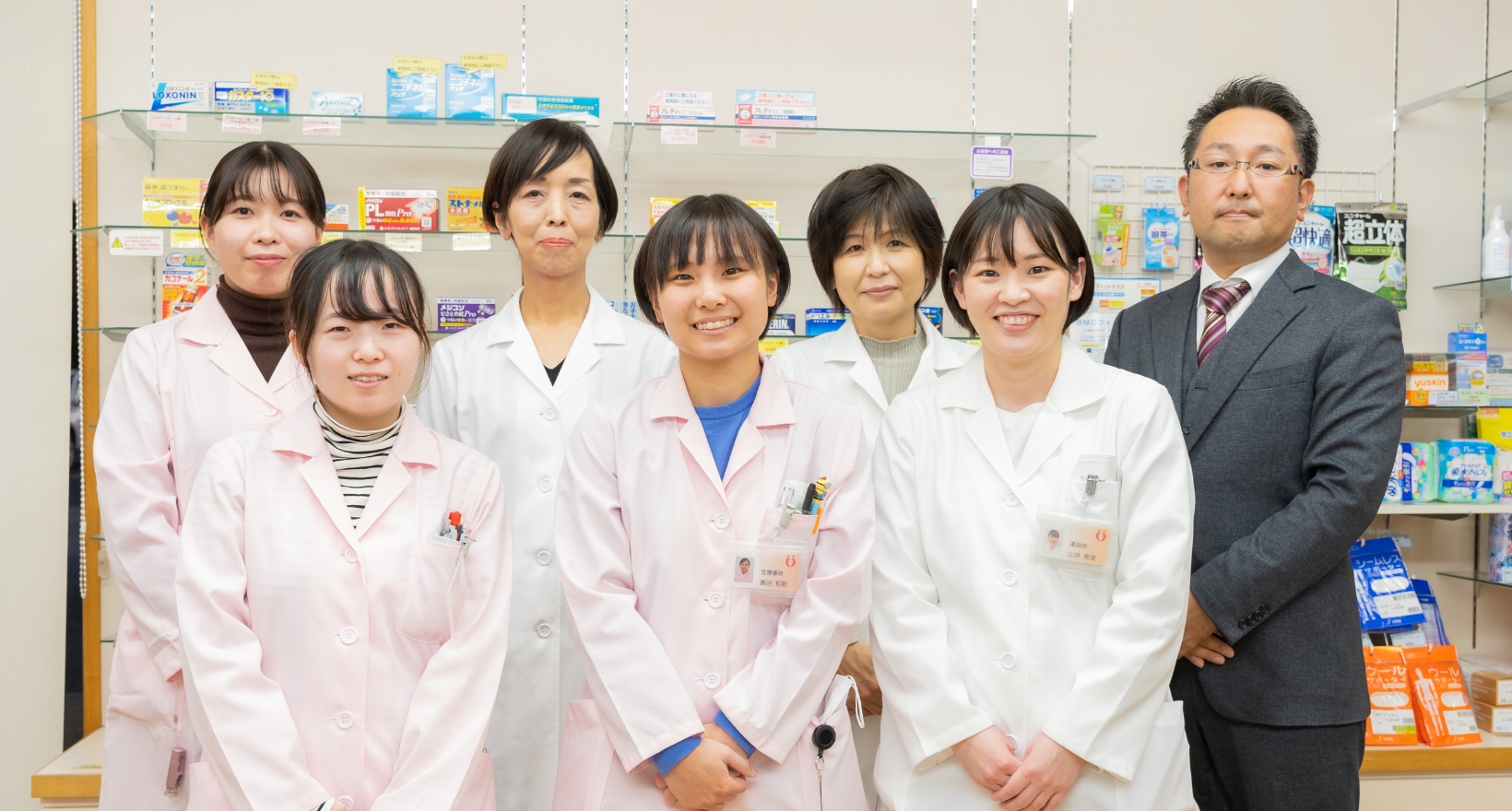 株式会社ケイ・クリエイト こやま薬局・長船店の皆さま、代表取締役社長 金田様